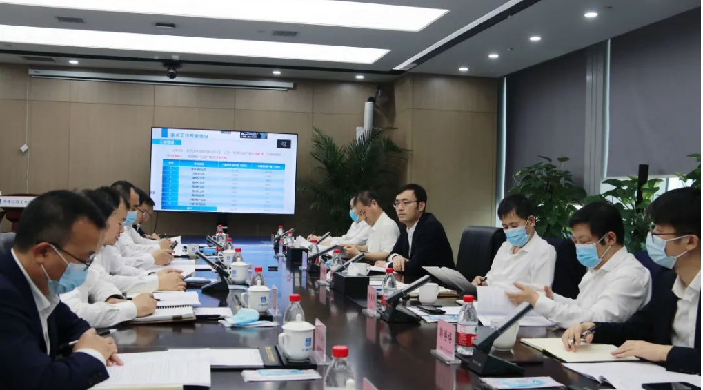 局副总经理陈广玉一行赴公司召开重点项目履约推进会