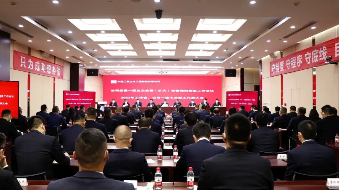 公司召开党委一届五次全委（扩大）会暨党的建设工作会、2023年工作会、一届七次职工代表大会