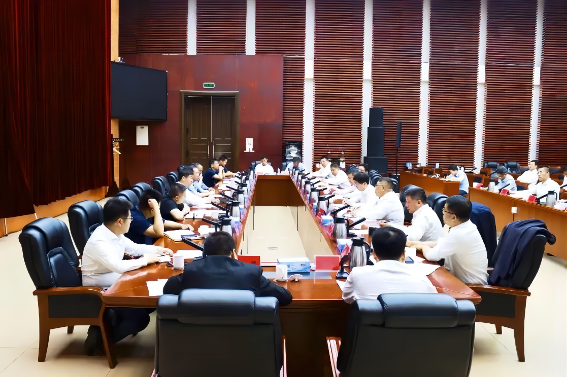 石雨、魏德胜拜会北京市通州区委书记孟景伟，区委副书记、区长郑皓