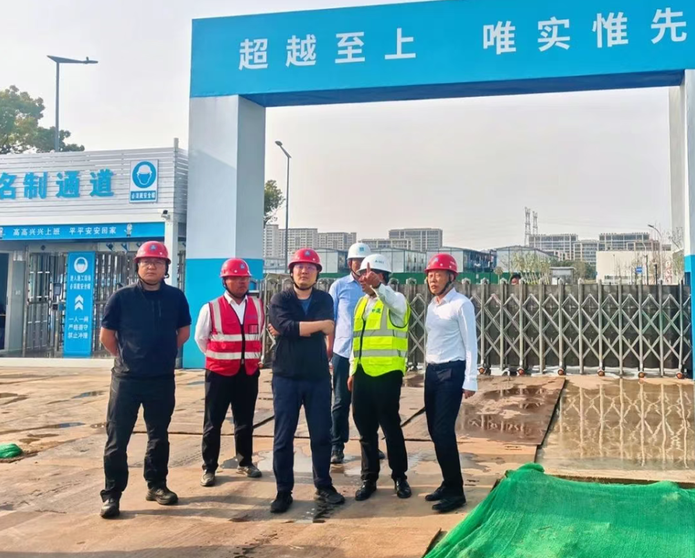 宁一伟赴苏州区域项目调研指导工作